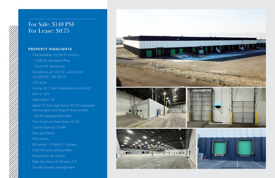 More Photos Of 389 Orange st, Salt Lake City Industrial For Sale