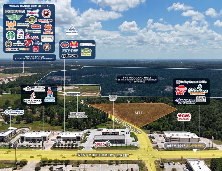 More Photos Of 12121 Old Montgomery Rd, Willis Land For Sale