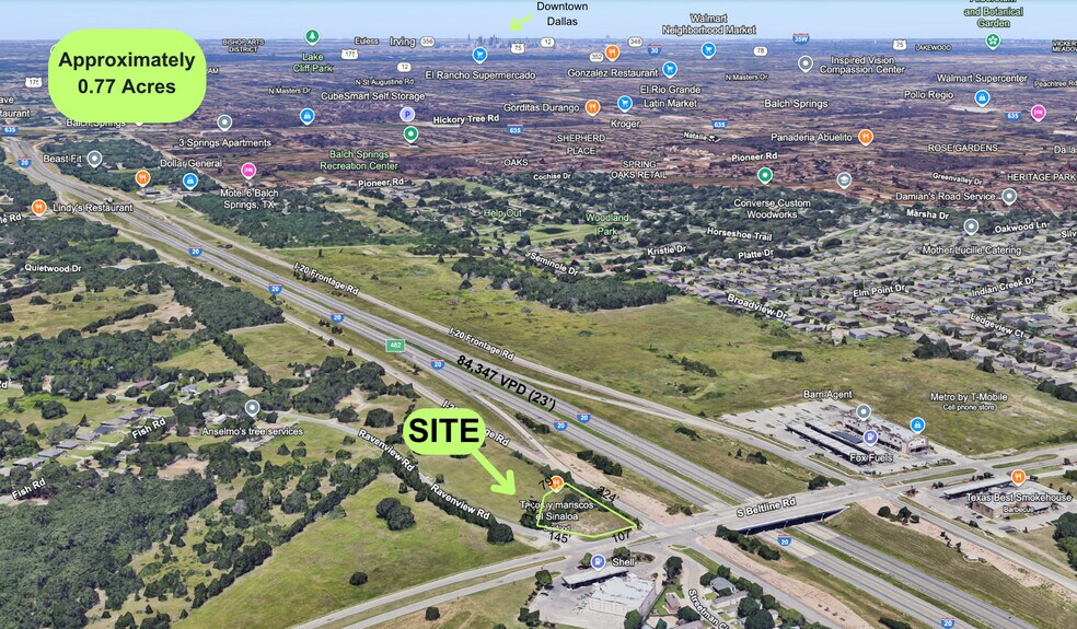 More Photos Of 101 Beltline Road, Dallas Land For Sale