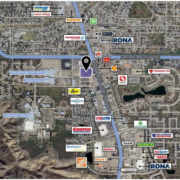 More Photos Of 2920 26 Av S, Lethbridge Storefront For Lease