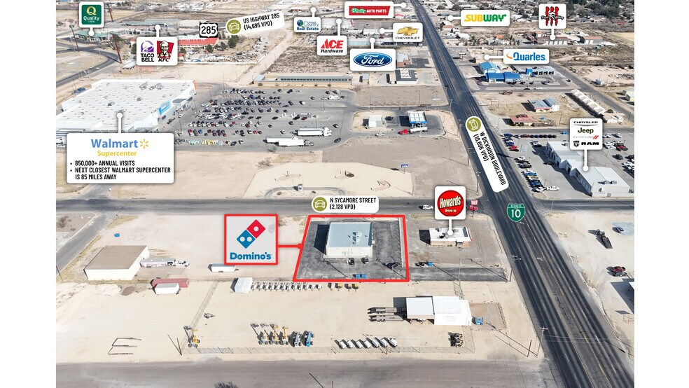 More Photos Of 1003 N Sycamore St, Fort Stockton Storefront For Sale