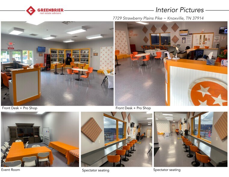 More Photos Of 7729 Strawberry Plains Pike, Knoxville Sports And Entertainment For Sale