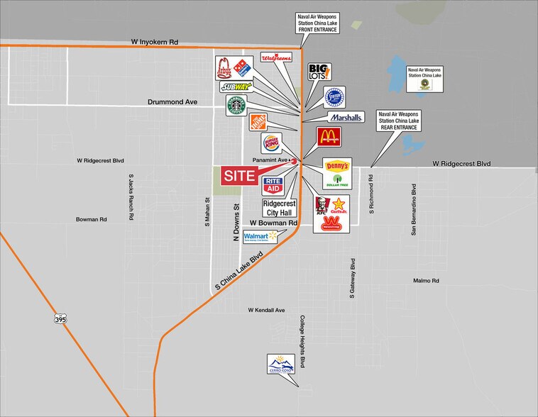 More Photos Of 120 W Station Ave, Ridgecrest Office For Lease