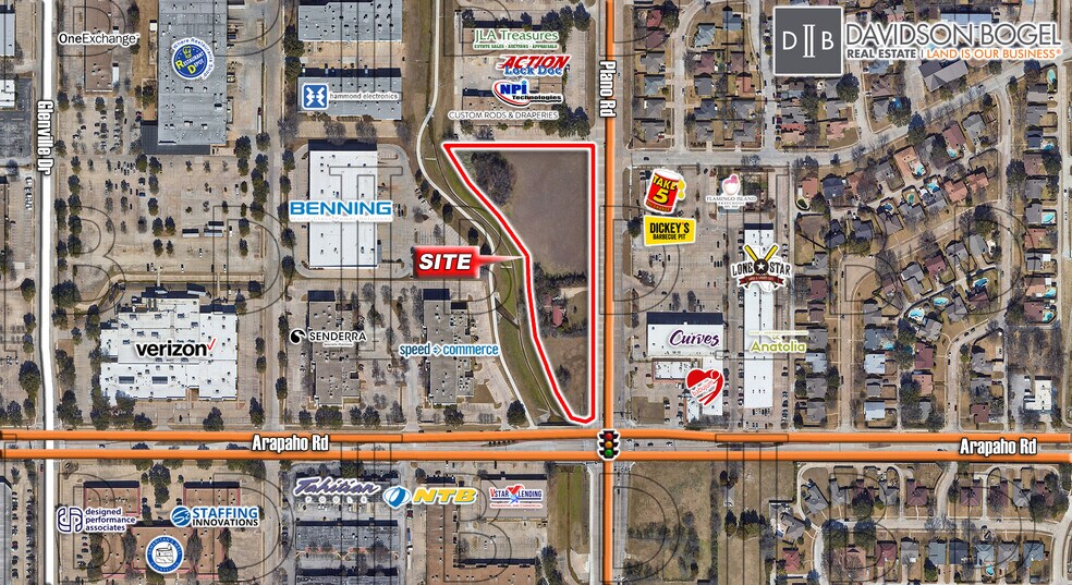 Primary Photo Of NWC - Arapaho Rd. & Plano Rd., Richardson Land For Sale