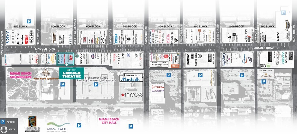 More Photos Of 541-551 Lincoln Rd, Miami Beach Storefront For Lease