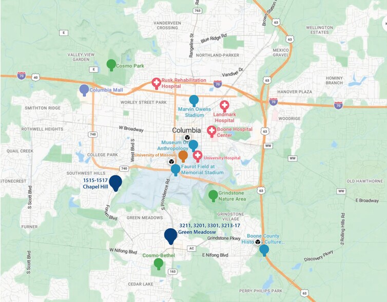 More Photos Of 1517 Chapel Hill Rd, Columbia Office For Lease