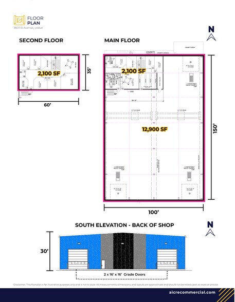More Photos Of 3507 61 Av, Leduc Industrial For Sale