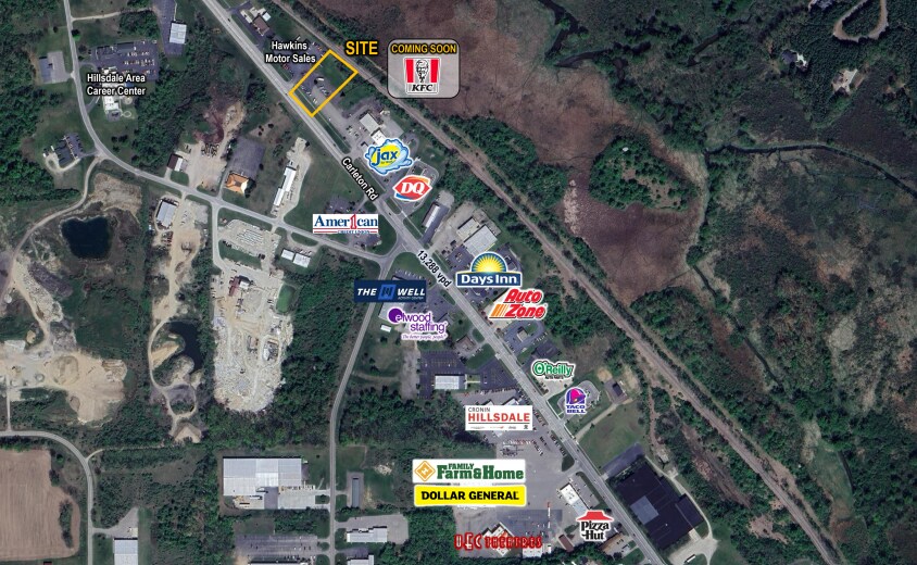 Primary Photo Of 3341 W Carleton Rd, Hillsdale Land For Sale