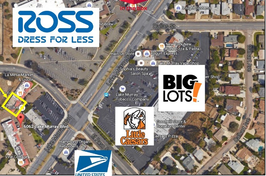 More Photos Of 6062 Lake Murray Blvd, La Mesa Restaurant For Lease