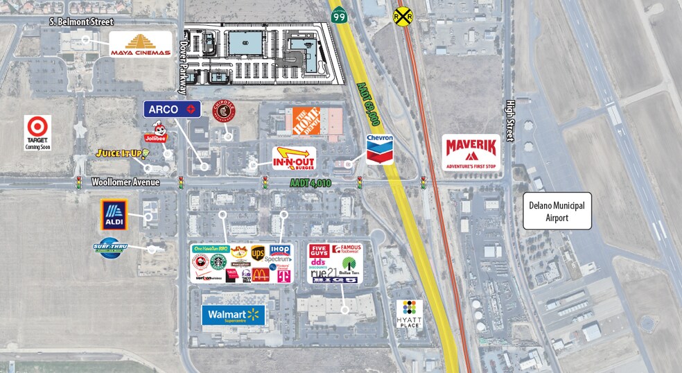 More Photos Of Dover Parkway, Delano General Retail For Sale