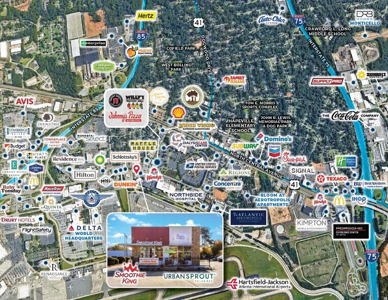 More Photos Of 876 Virginia Ave, Hapeville Fast Food For Sale