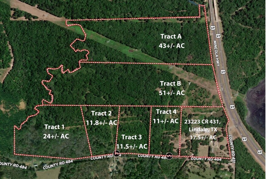 More Photos Of Tract 1 County Road 484, Mineola Land For Sale