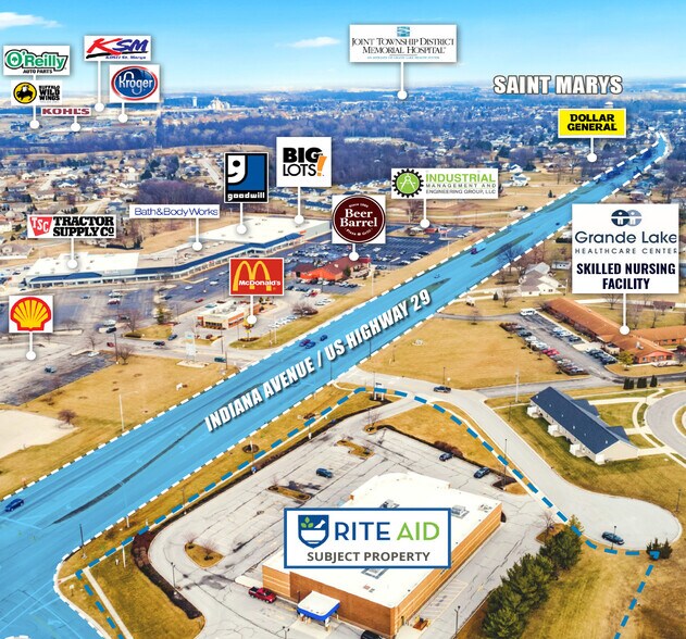 More Photos Of 1502 Executive Dr, Saint Marys Drugstore For Lease