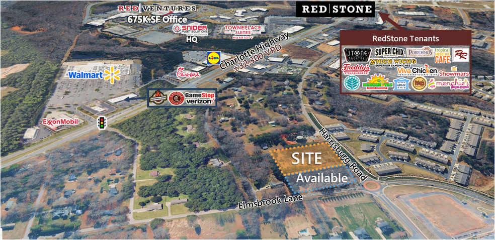 Primary Photo Of 10046 Harrisburg Rd, Fort Mill Land For Sale