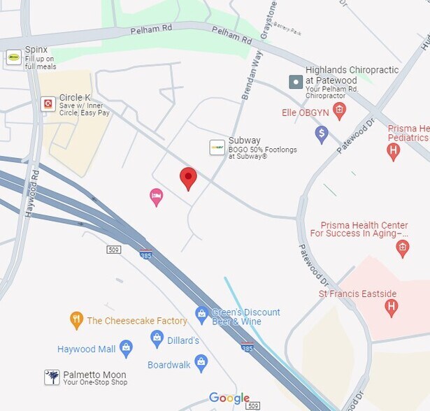 More Photos Of 72-96 Orchard Park Dr, Greenville General Retail For Lease