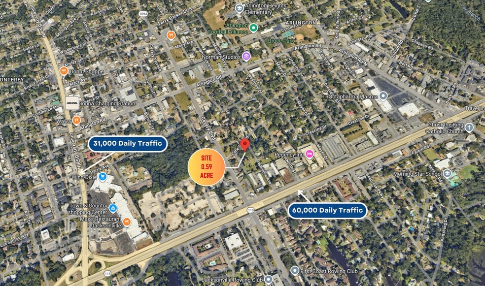 More Photos Of 0 Lone Star Rd, Jacksonville Land For Sale