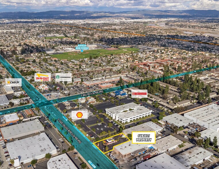 More Photos Of 1258 S State College Blvd, Anaheim Fast Food For Sale