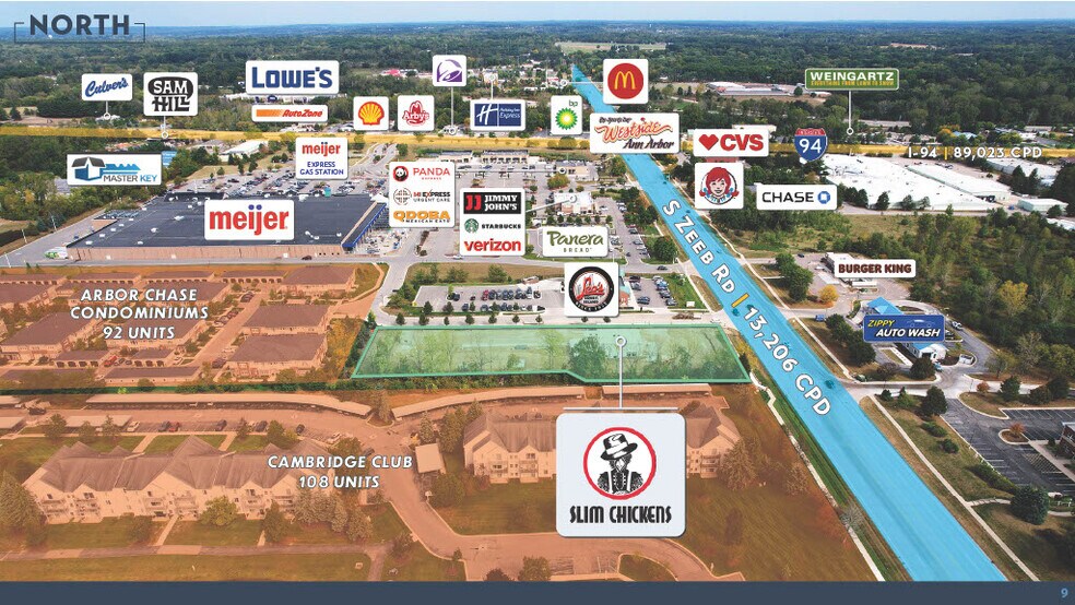 More Photos Of 5505 Arbor Chase Dr, Ann Arbor Fast Food For Sale