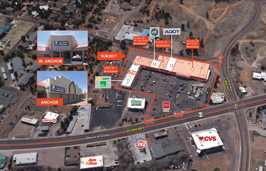 Primary Photo Of 161 E Deuce of Clubs, Show Low Supermarket For Lease
