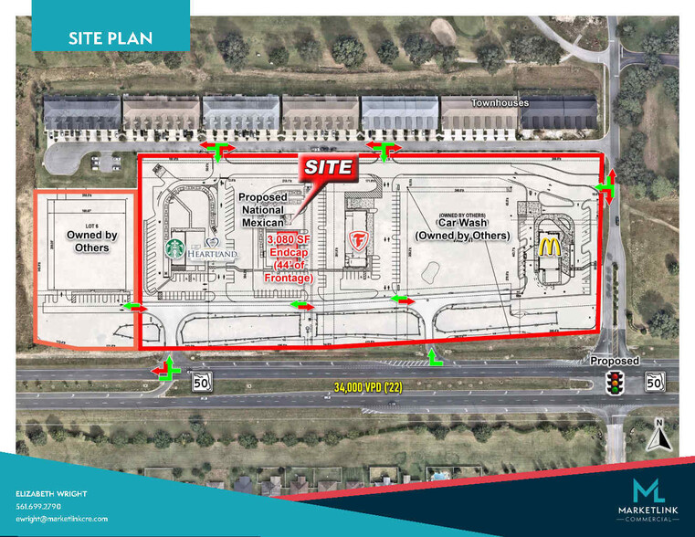 Primary Photo Of NWQ State Road 50 Sta @ Green Valley Blvd, Groveland General Retail For Lease