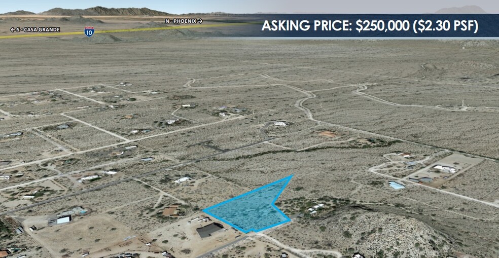 Primary Photo Of N of NWC of Waverly Dr & Draidwood Trl, Casa Grande Land For Sale