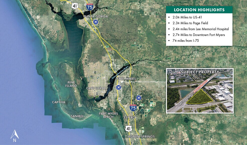 More Photos Of Metro Pkwy @ Old Metro Parkway, Fort Myers Land For Sale