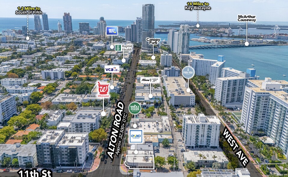 More Photos Of 1050-1080 Alton Rd, Miami Beach Storefront For Lease