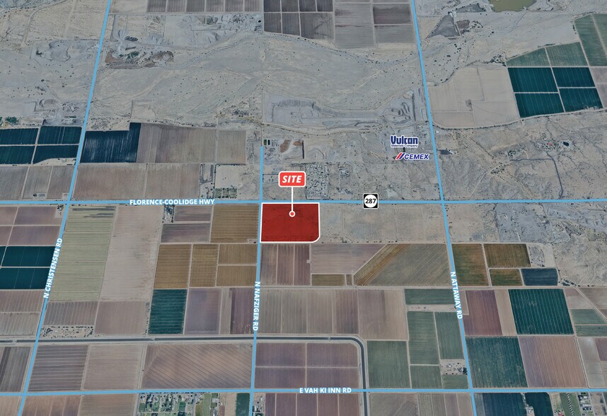 More Photos Of SEC AZ-287 & Nafzinger Rd, Coolidge Land For Sale
