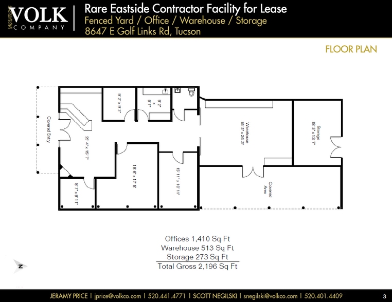 More Photos Of 8647 E Golf Links Rd, Tucson Freestanding For Lease