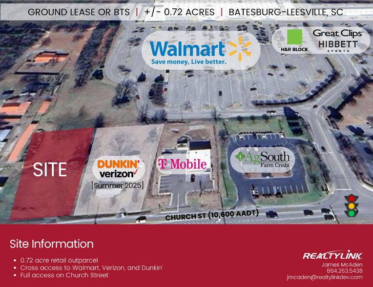 More Photos Of 107 W Church St, Batesburg-Leesville Land For Lease