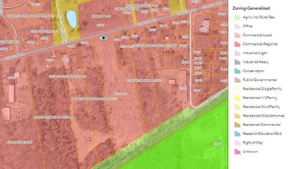 More Photos Of Stadium Dr @ 9th Street and Stadium Dr, Kalamazoo Land For Sale