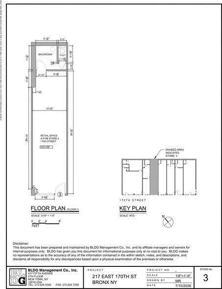 More Photos Of 219 E 170th St, Bronx General Retail For Lease