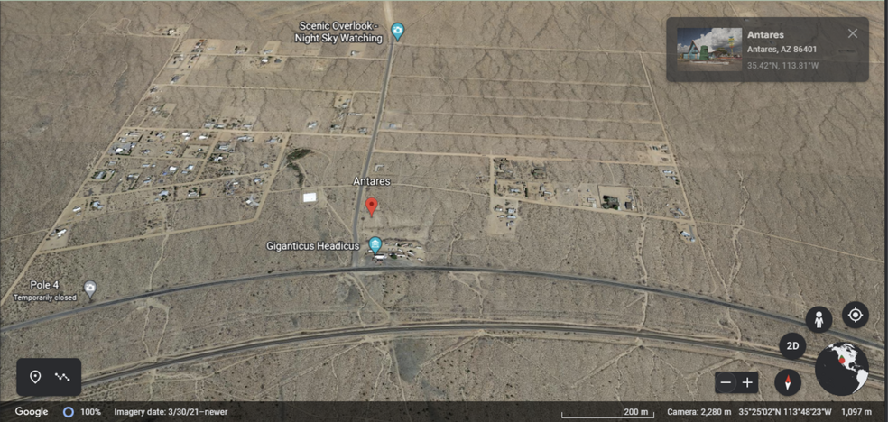 Primary Photo Of NE Corner of Route 66 and Antares Rd, Kingman Land For Sale