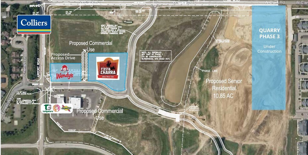 Primary Photo Of 3811 W Clark Rd, Lansing Land For Sale