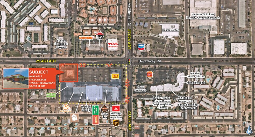 More Photos Of 1705 E Broadway Rd, Tempe General Retail For Sale