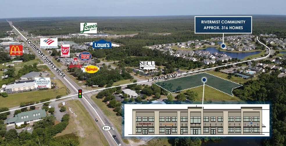 Primary Photo Of 5020 J Swain Blvd, Southport General Retail For Lease