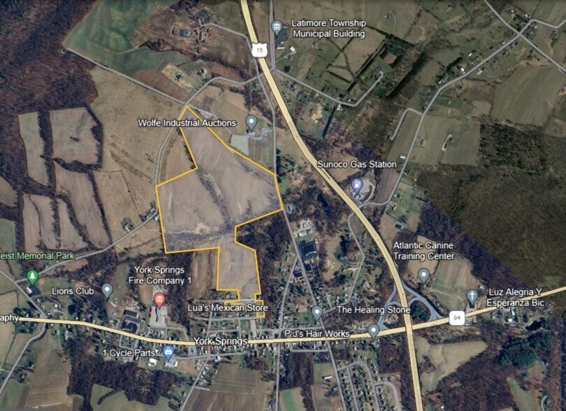 More Photos Of 83 Acres Van Scoyoc & Wanette Avenue rd, York Springs Land For Sale