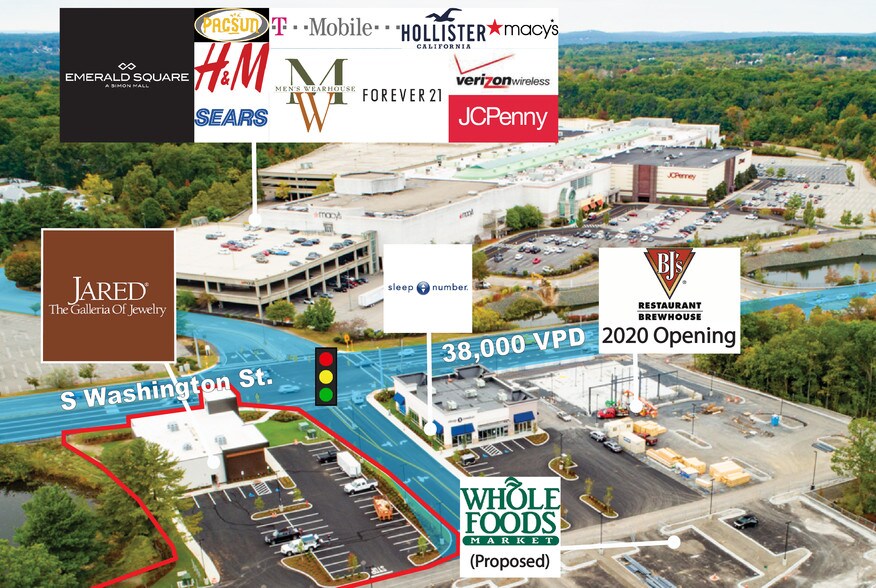 More Photos Of 1174 S Washington St, North Attleboro Freestanding For Lease