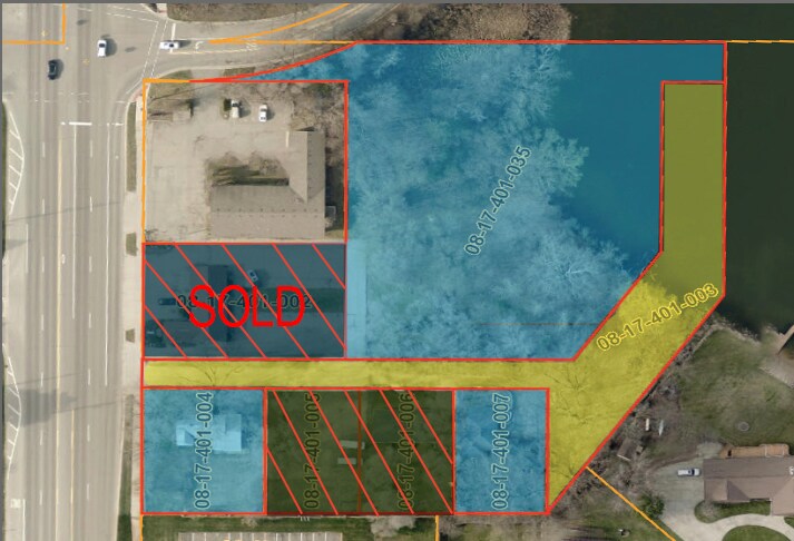 Primary Photo Of 8062 Ortonville Rd, Village of Clarkston Land For Sale