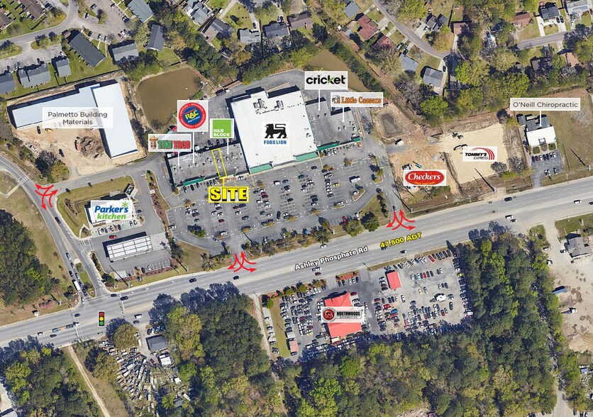 More Photos Of 3720-3760 Ashley Phosphate Rd, North Charleston Freestanding For Lease