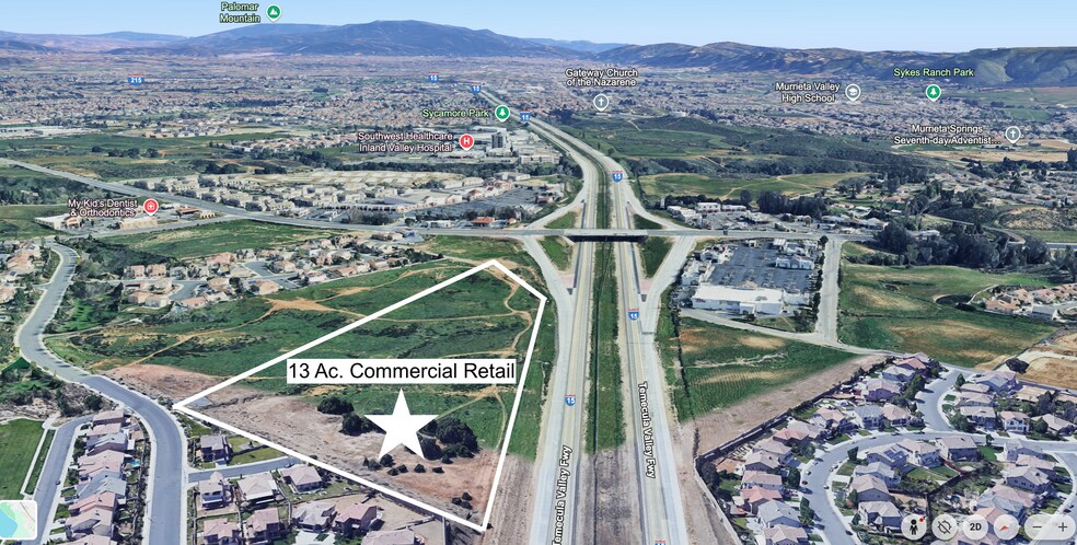 Primary Photo Of I-15 & Clinton Keith rd, Wildomar Land For Sale