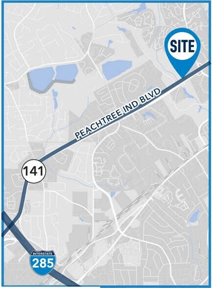 More Photos Of 6767 Peachtree Industrial Blvd, Peachtree Corners Warehouse For Lease