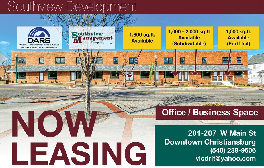 More Photos Of 207 W Main St, Christiansburg Office For Lease