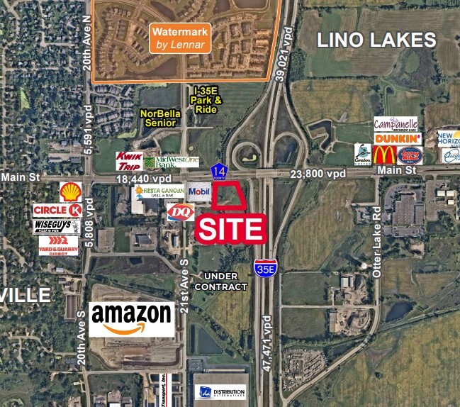 Primary Photo Of SWQ I-35E & Main St, Hugo Land For Sale