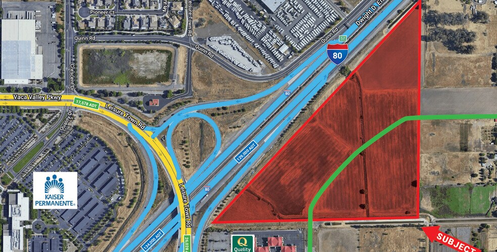 More Photos Of I-80 and Leisure Town Road, Vacaville Land For Sale