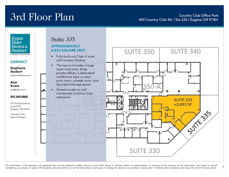 More Photos Of 450 Country Club Rd, Eugene Office For Lease