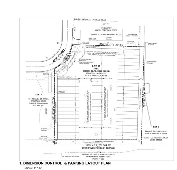 More Photos Of 180 Easy Street Lot 18 Easy Street St, Carol Stream Land For Sale