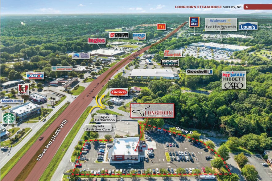 More Photos Of 1235 E Dixon Blvd, Shelby Restaurant For Sale