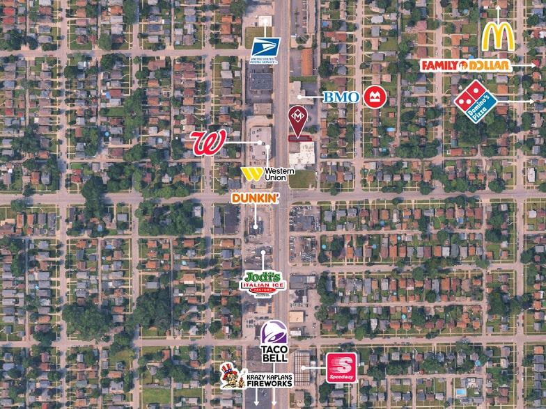 More Photos Of 7233 Calumet Ave, Hammond General Retail For Sale