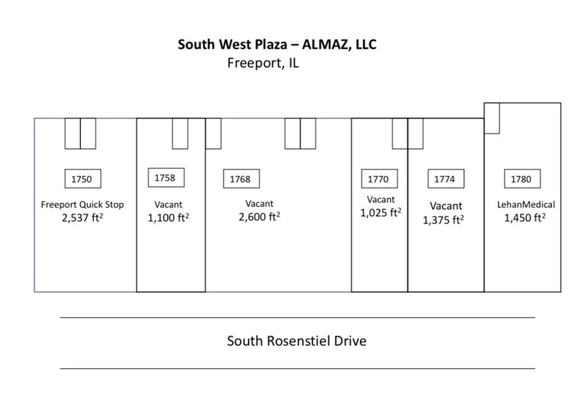 More Photos Of 1750-1780 Rosenstiel Dr, Freeport General Retail For Sale
